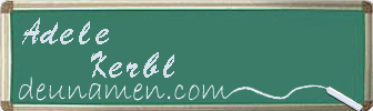 Adele Kerbl Visitenkarte